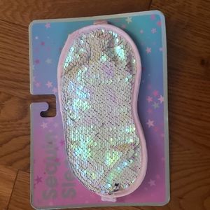 Sequin sleep mask